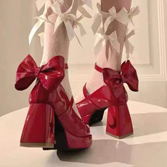 Star Moon Mid Heels