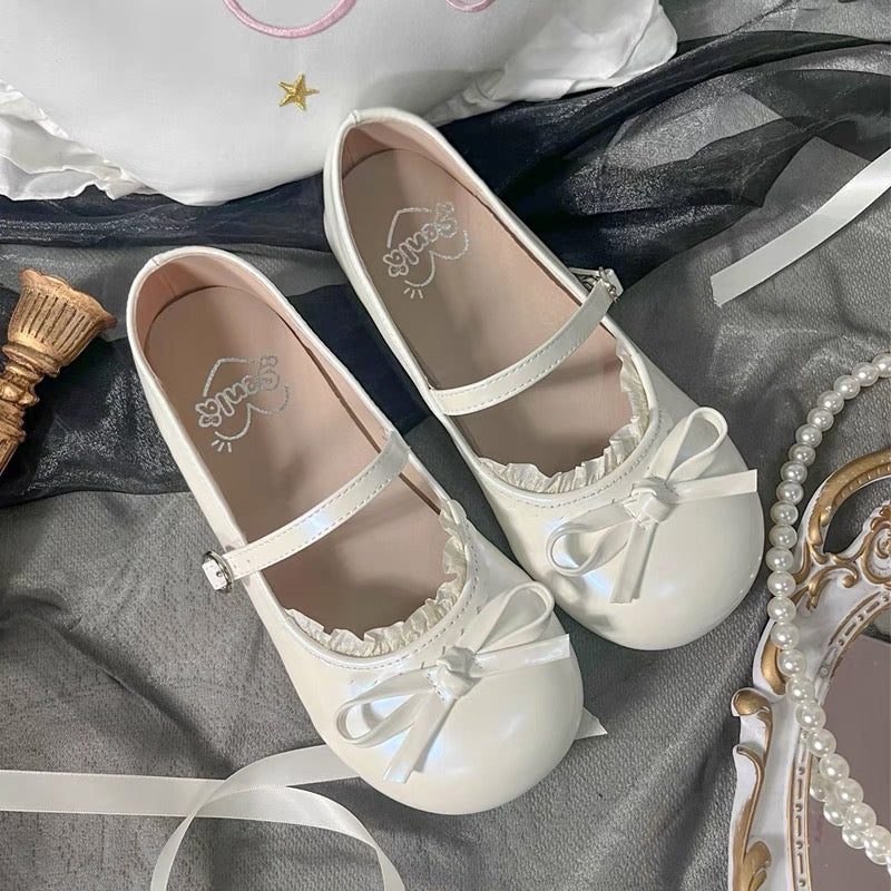 Miss Chiffon Flat Shoes