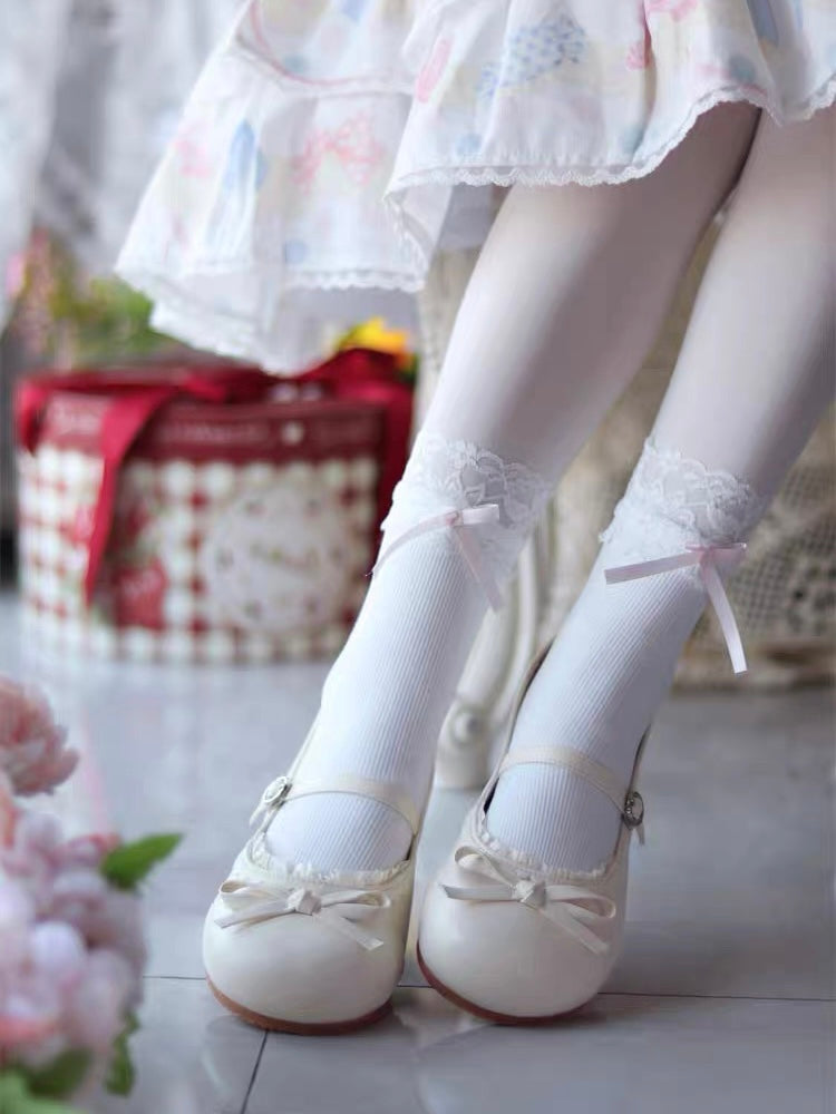 Miss Chiffon Flat Shoes