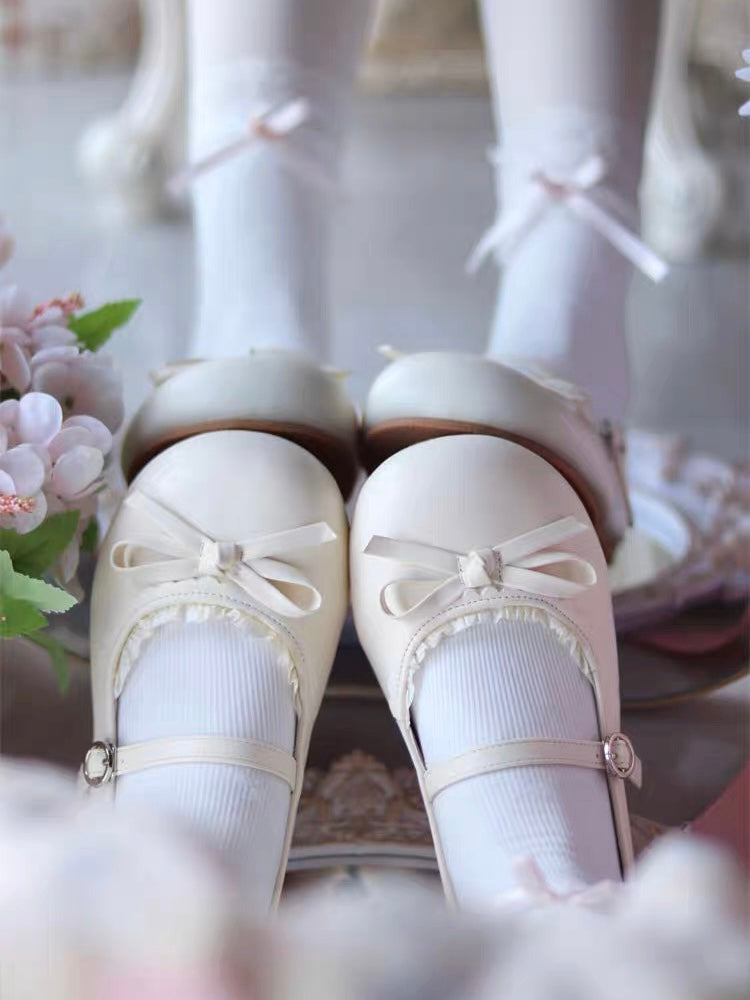 Miss Chiffon Flat Shoes