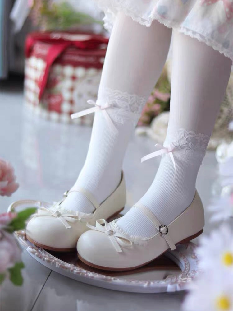 Miss Chiffon Flat Shoes