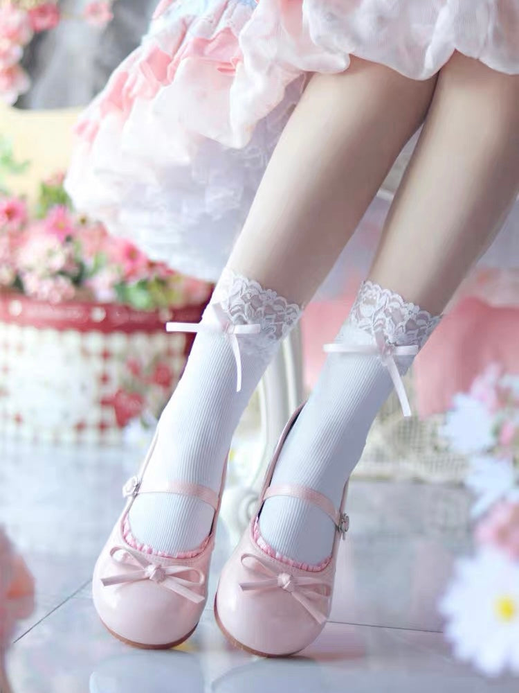 Miss Chiffon Flat Shoes