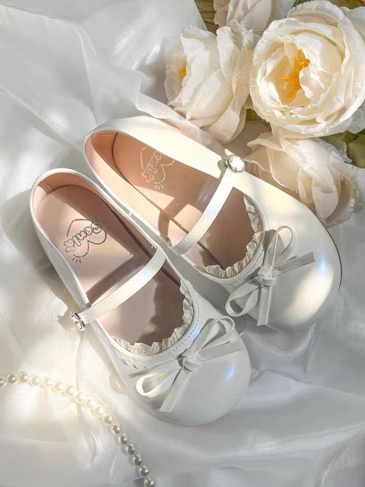 Miss Chiffon Flat Shoes