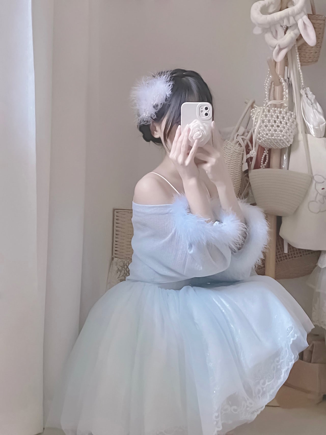 Swan Balletcore Dress