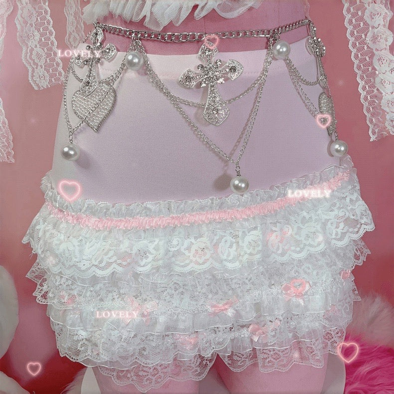 Sweet Lace Bow Set