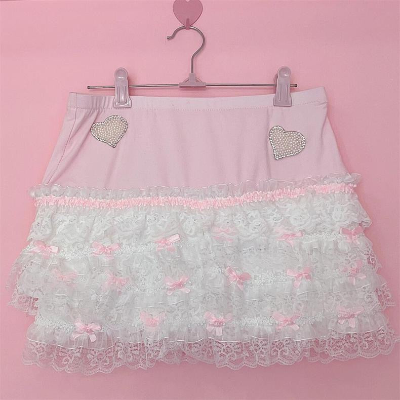 Sweet Lace Bow Set