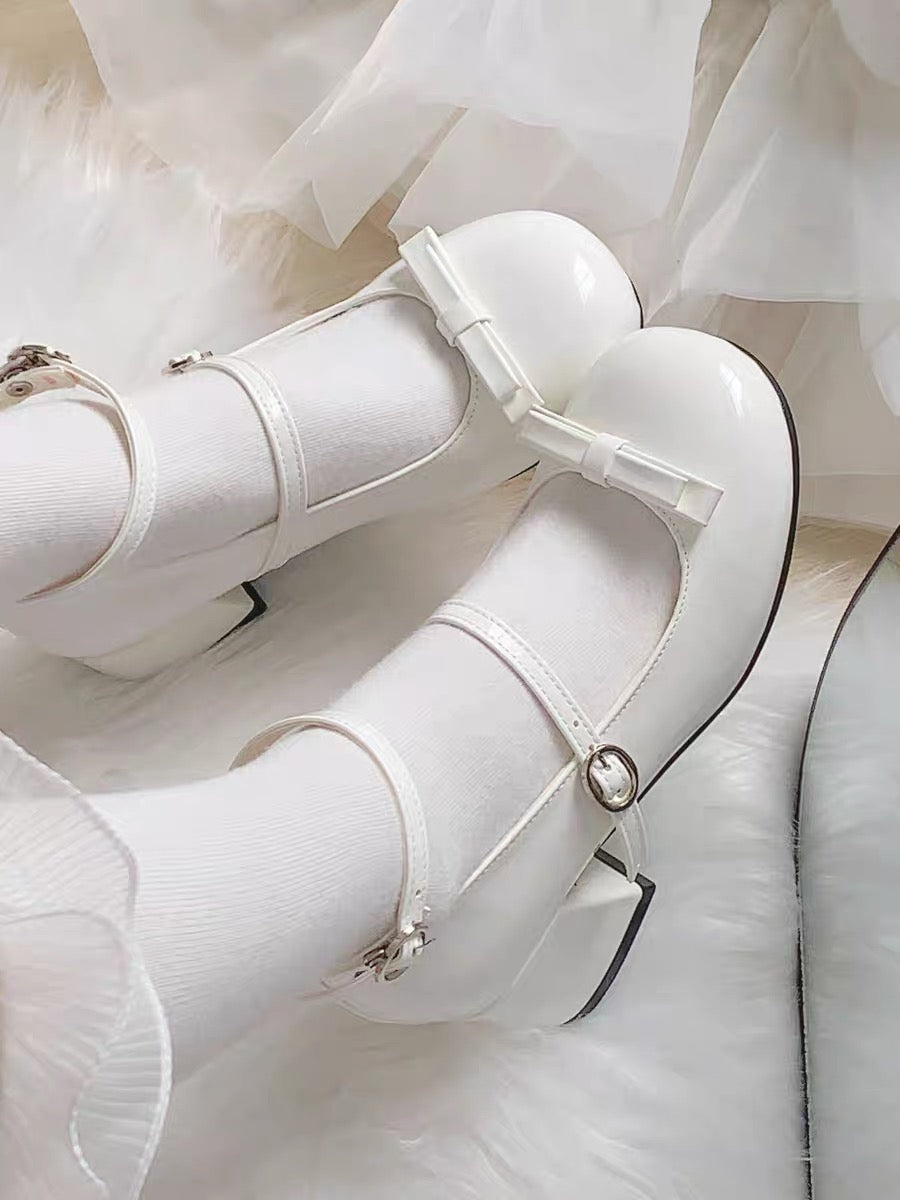 Miss Cream Low Heels