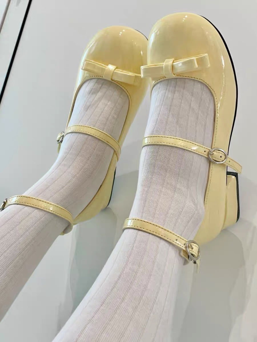 Miss Cream Low Heels
