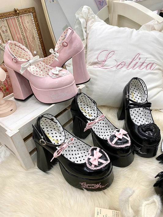 Creamy Cutie Pie High Heels