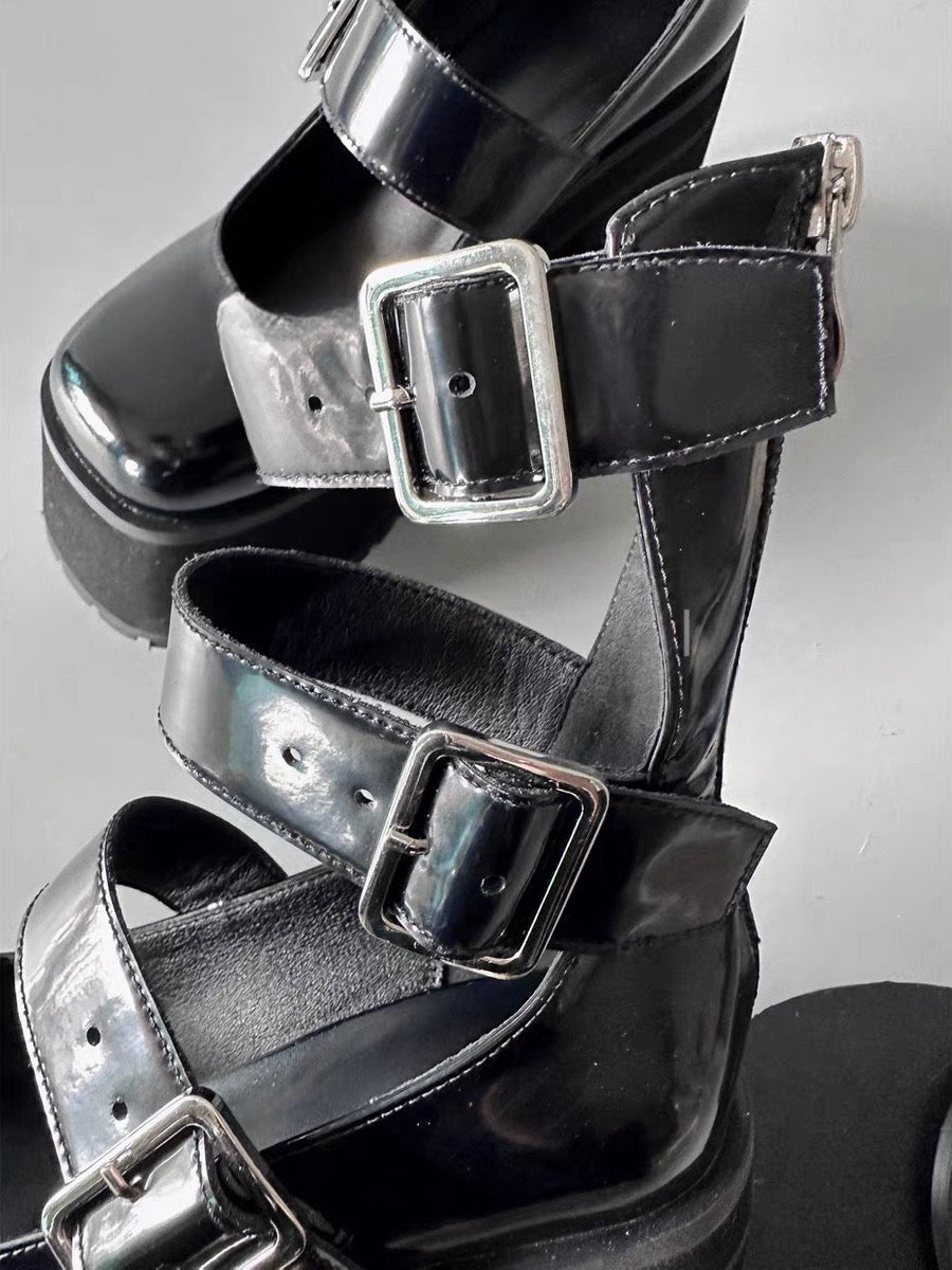 Dear Anna Dolly Platform Heels
