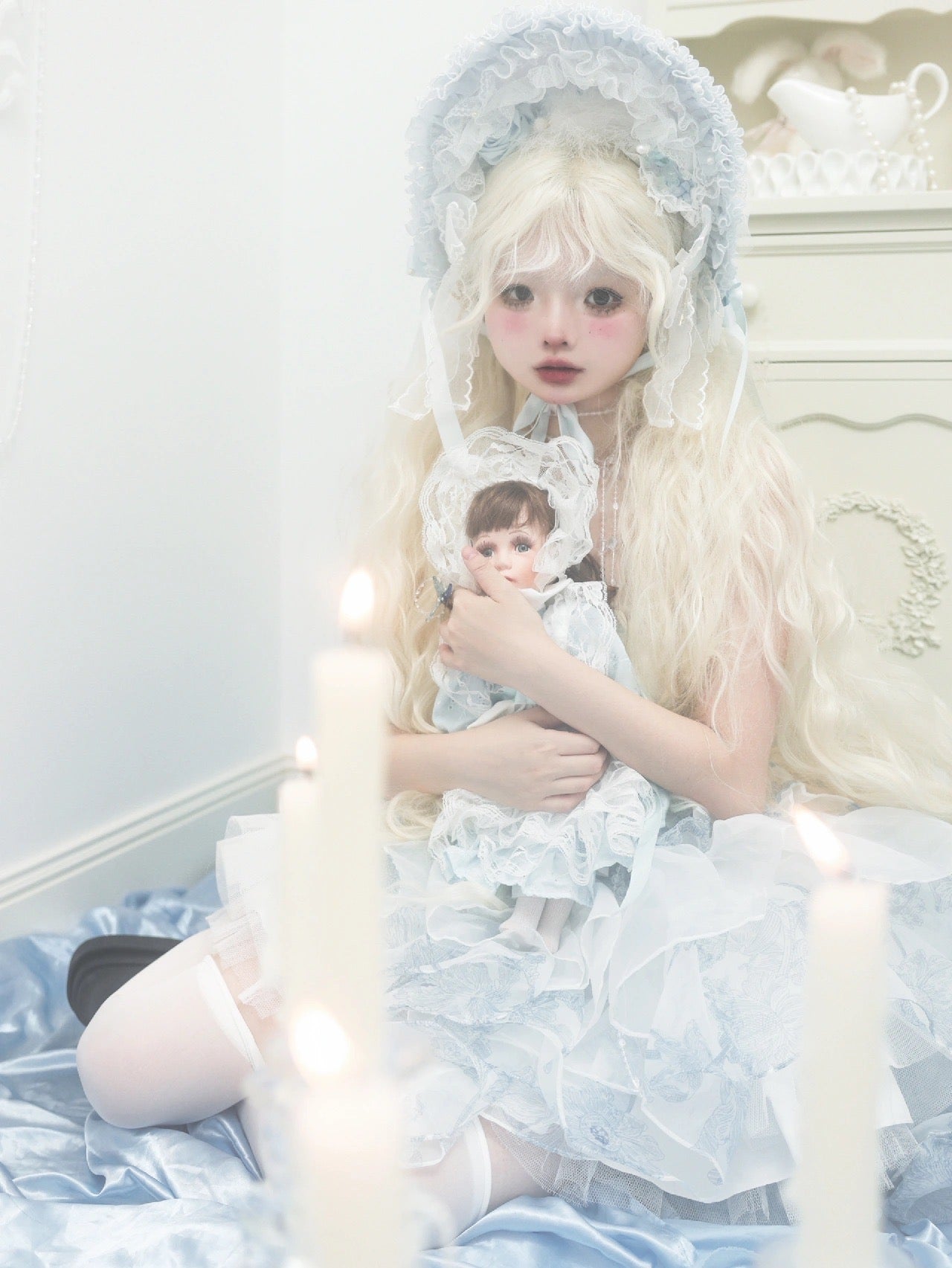 Porcelain Doll Princess Dress
