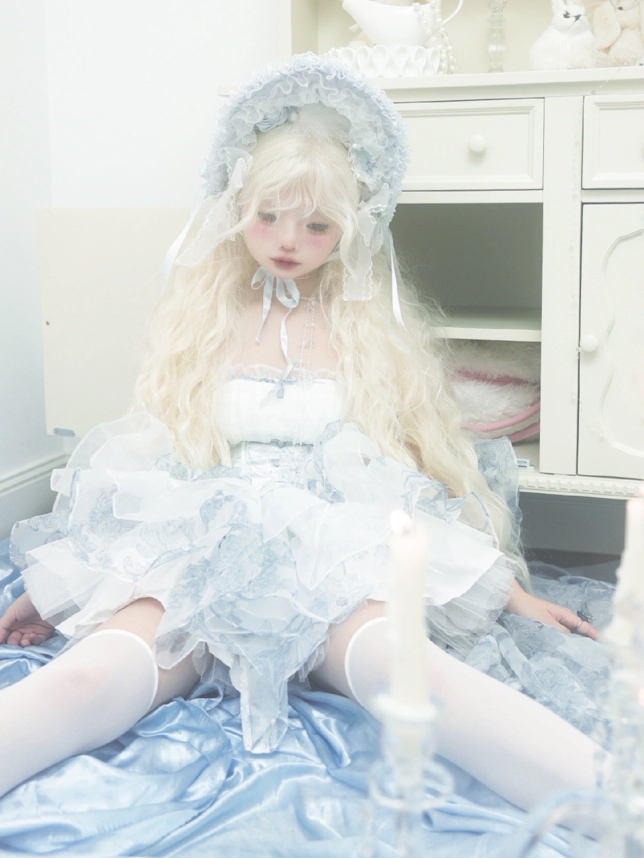 Porcelain Doll Princess Dress