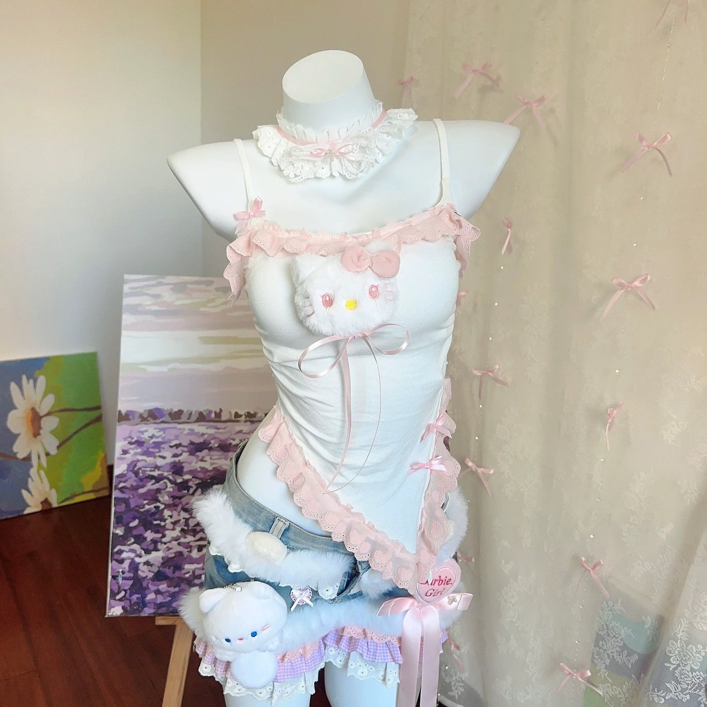 Sweet girl suit