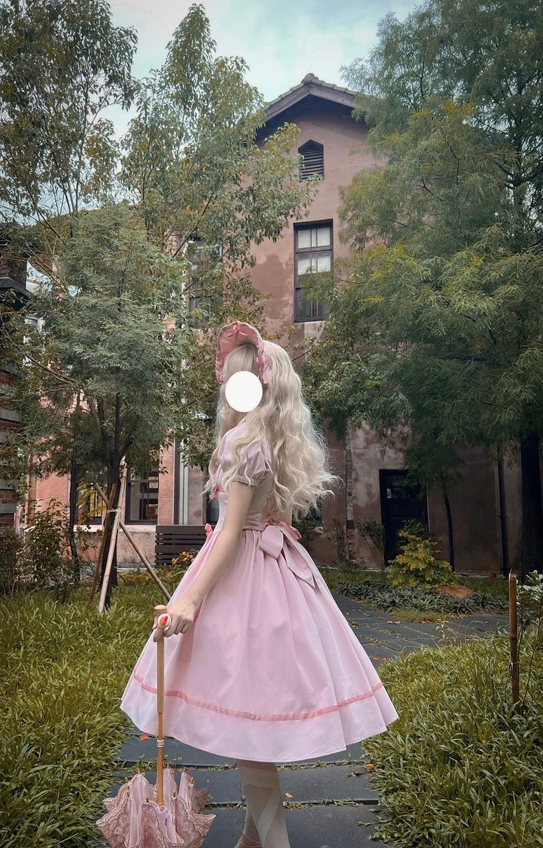 Pink Ribbon Dolly Dress