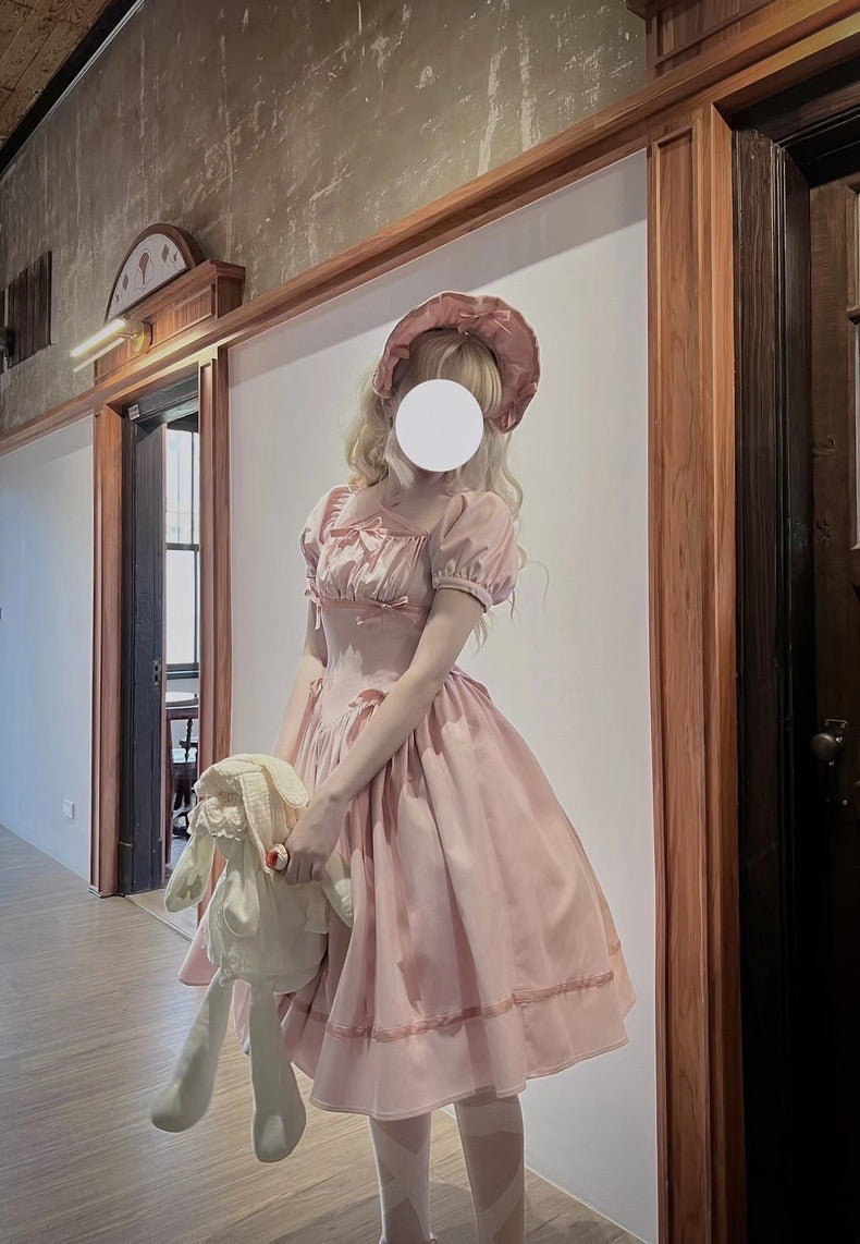 Pink Ribbon Dolly Dress
