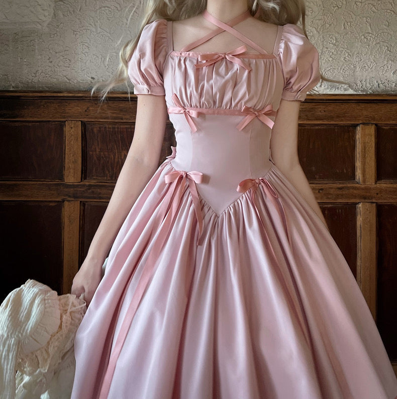 Pink Ribbon Dolly Dress