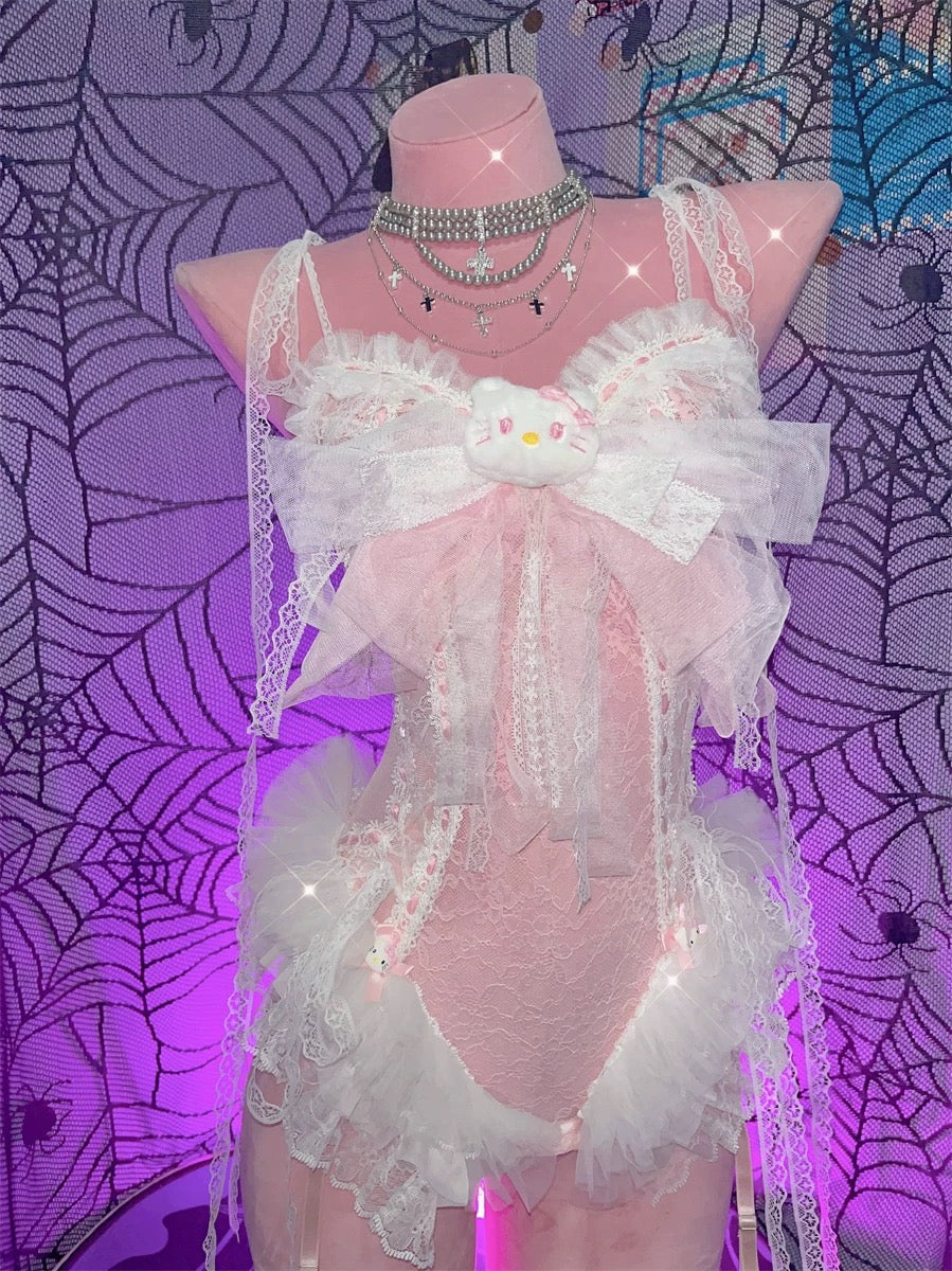 Lace Bow Bodysuit