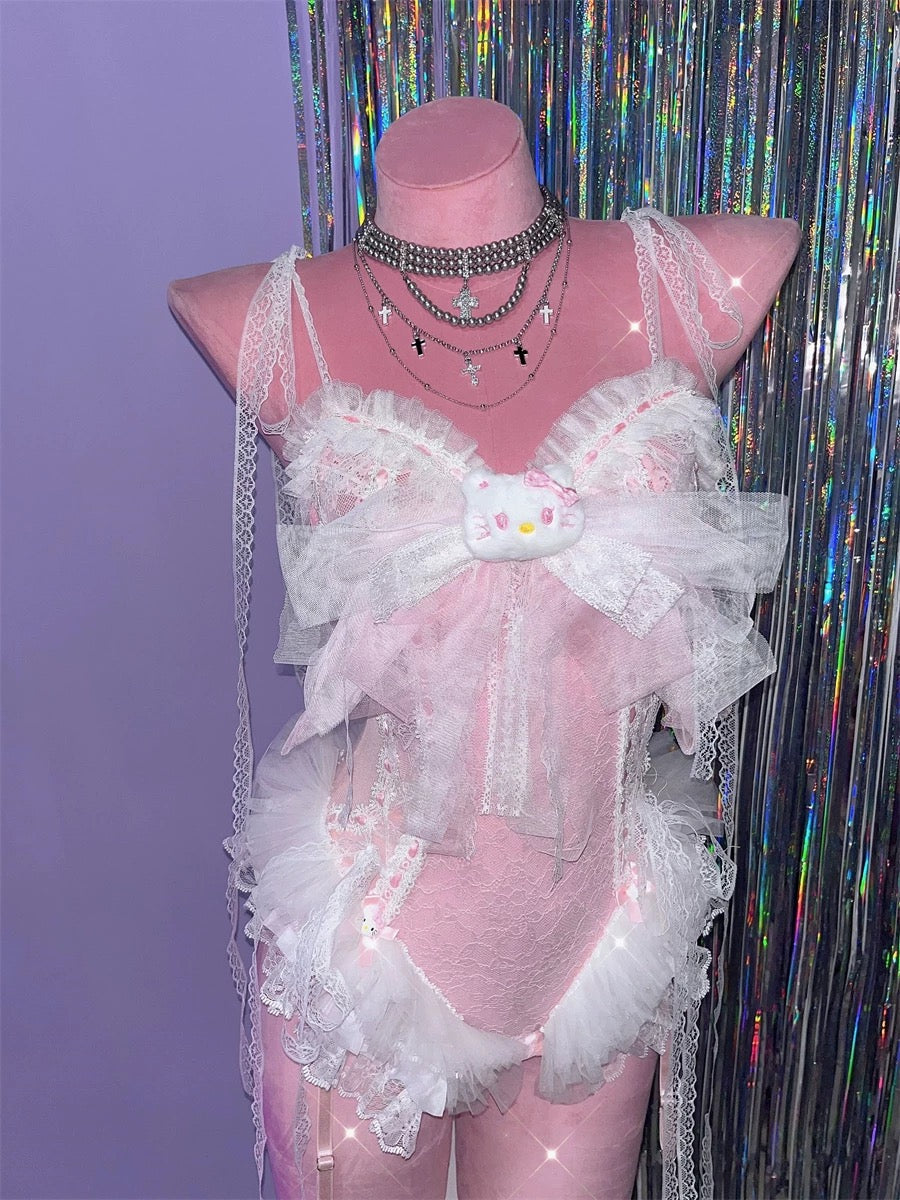 Lace Bow Bodysuit