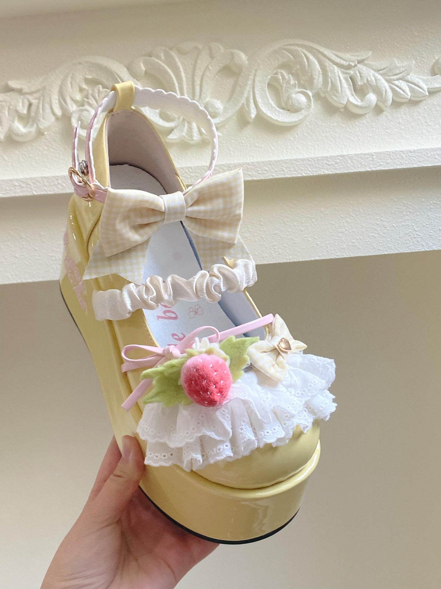 Strawberry Sweet Platforms Lolita Shoes