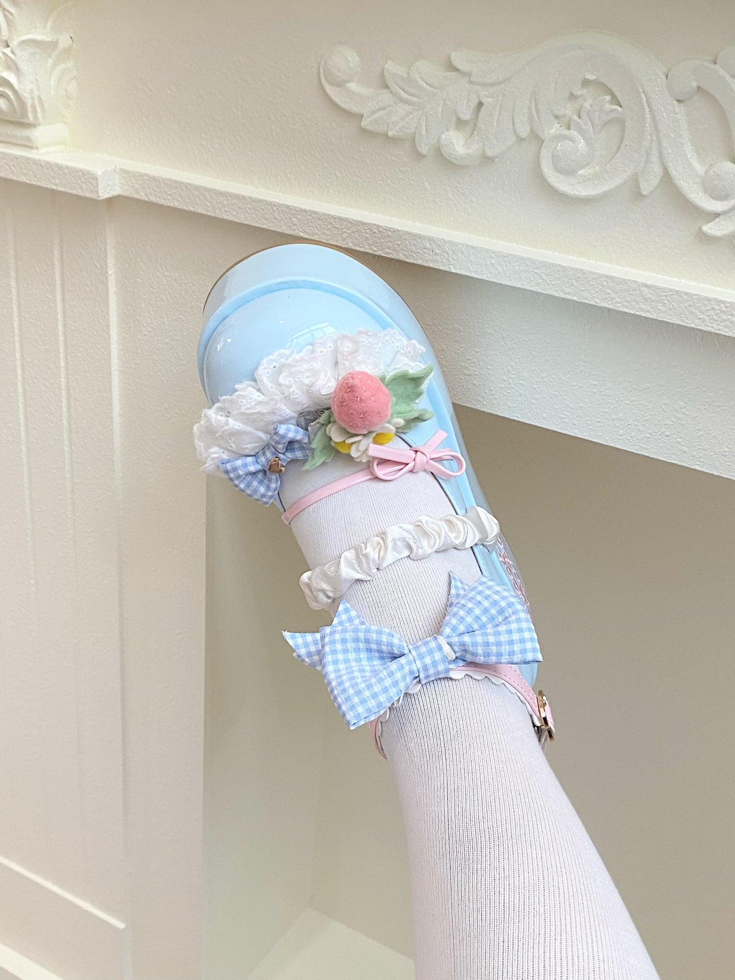 Strawberry Sweet Platforms Lolita Shoes