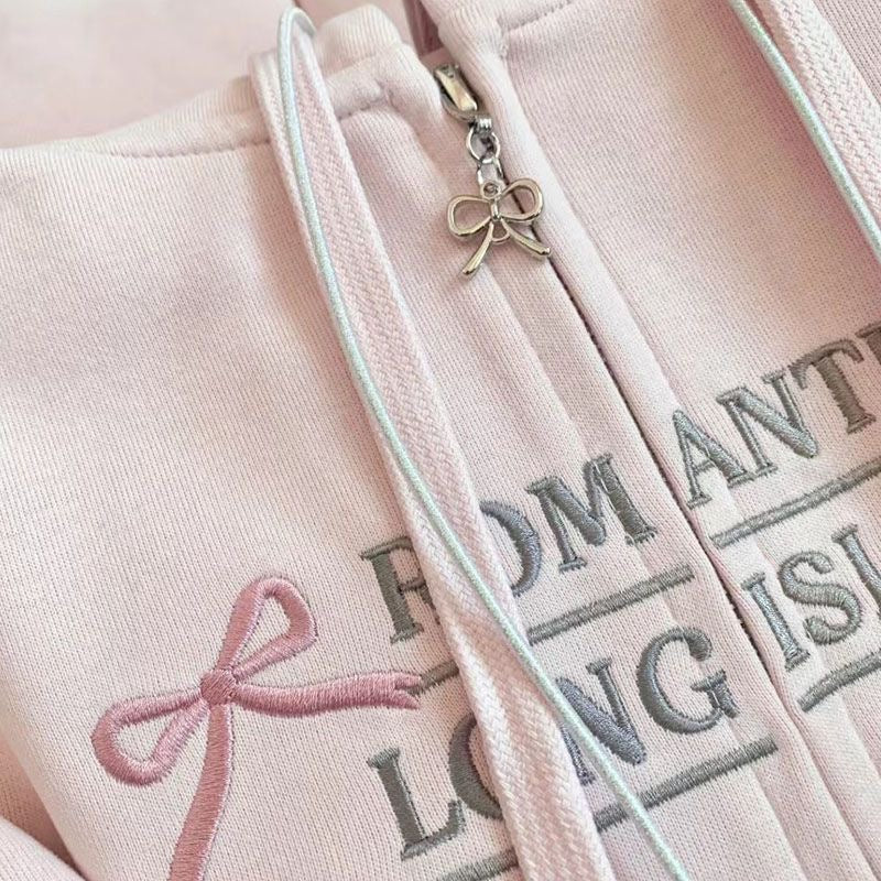 Bow Hooded Sweatshirt