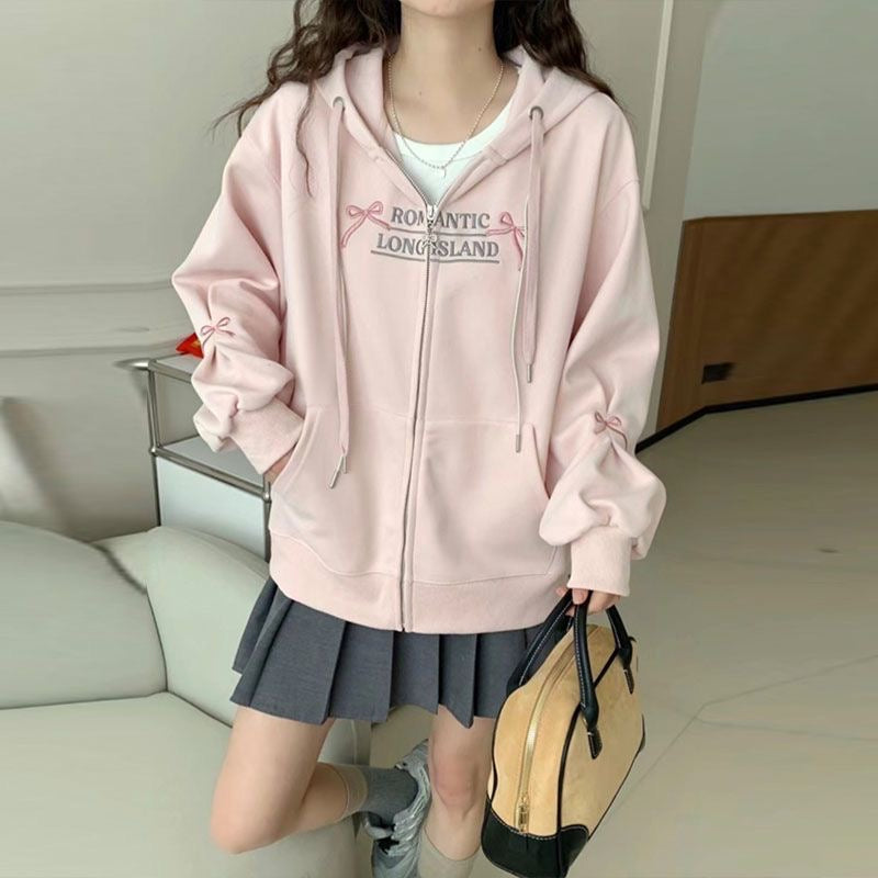 Bow Hooded Sweatshirt