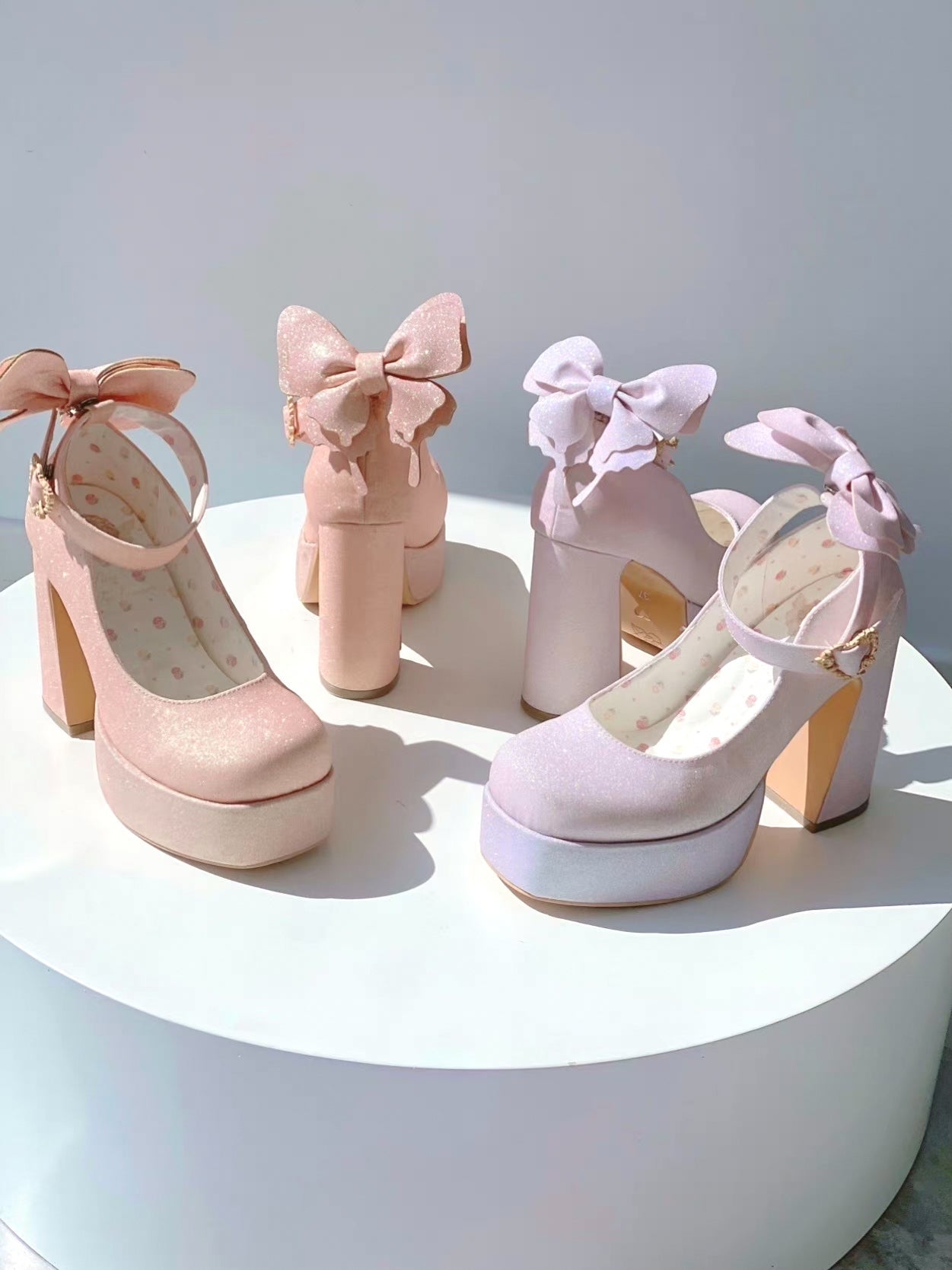 Butterfly Bling High Heels