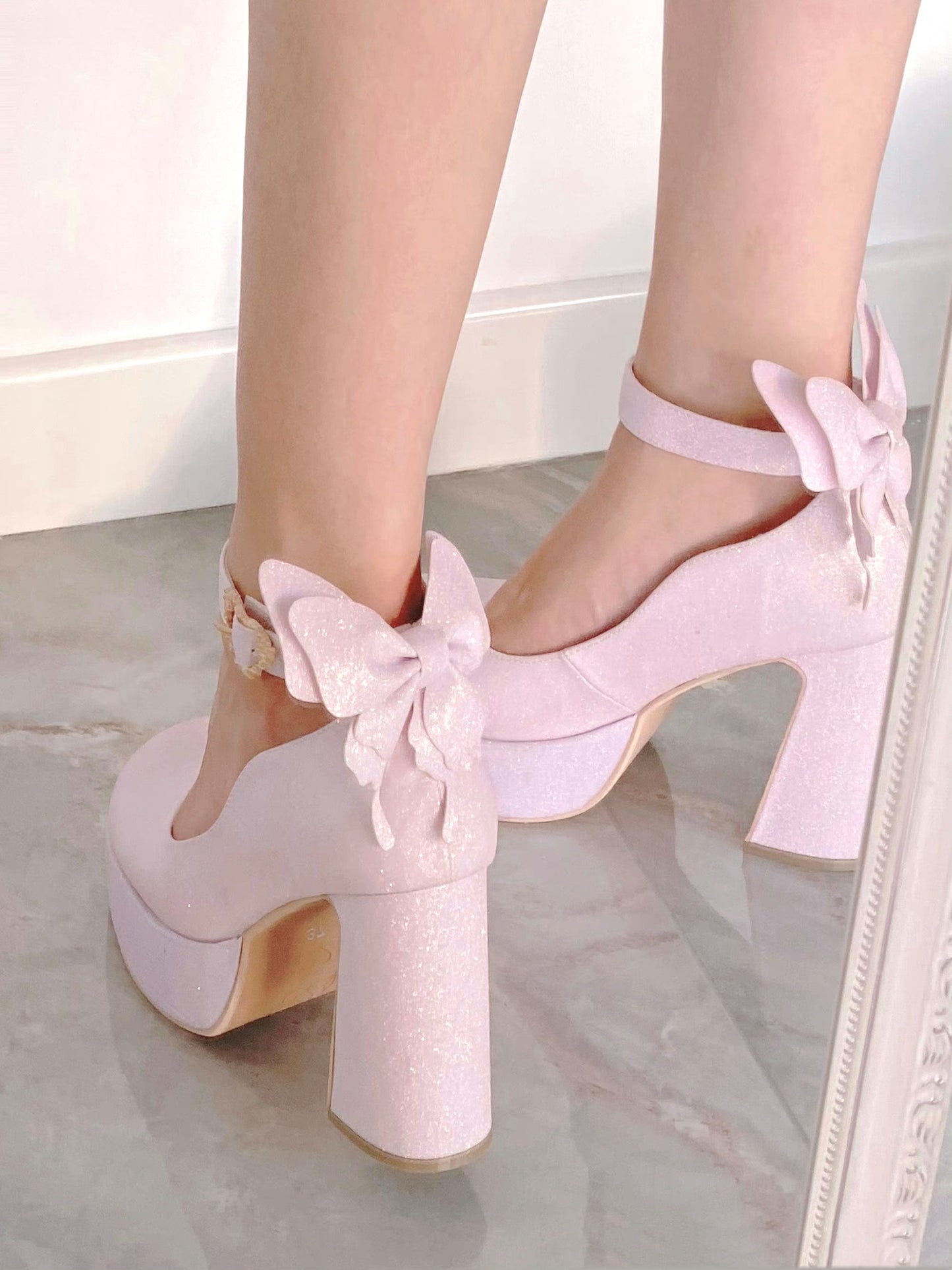 Butterfly Bling High Heels