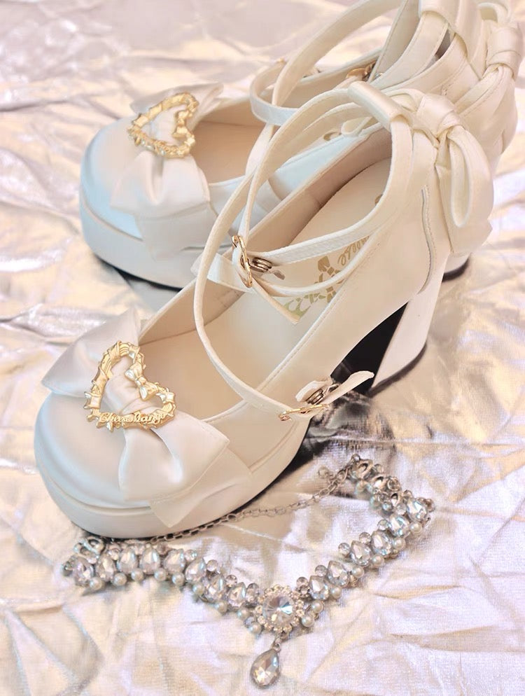 Mousse Heart High Heels