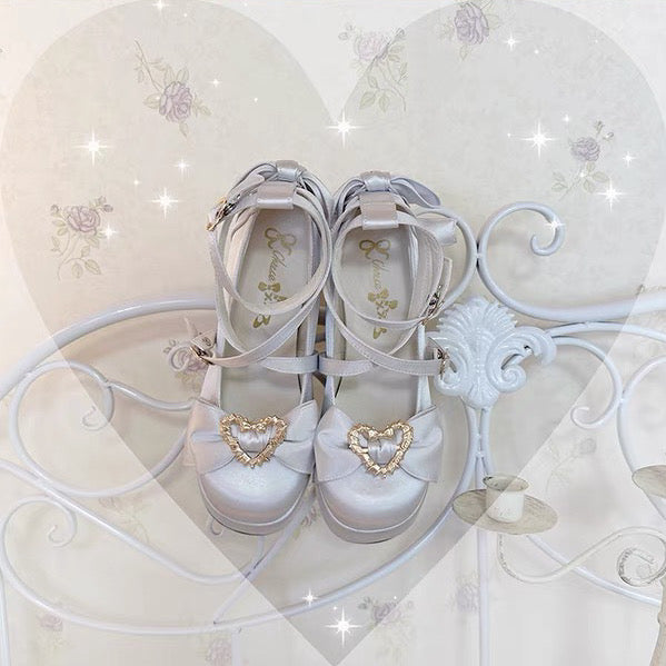 Mousse Heart High Heels