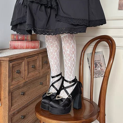 Mousse Heart High Heels