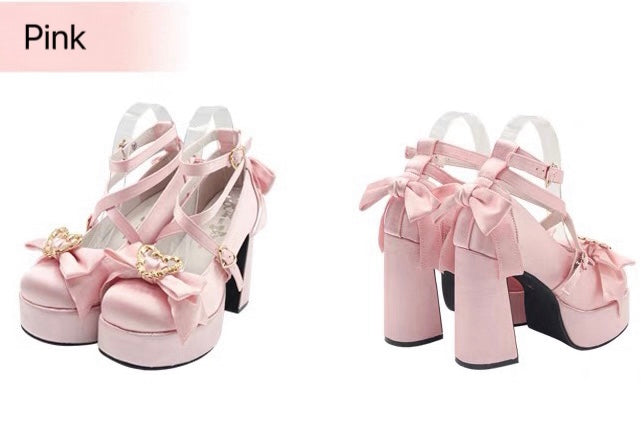 Mousse Heart High Heels