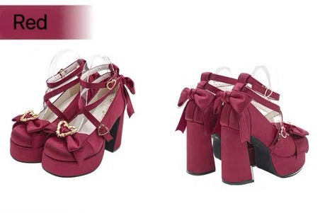 Mousse Heart High Heels