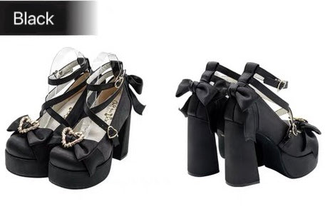 Mousse Heart High Heels