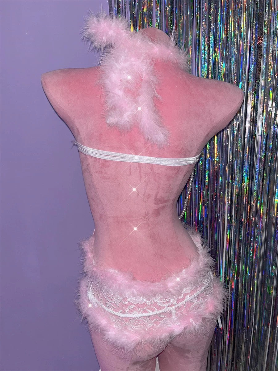 Sweet pink suit