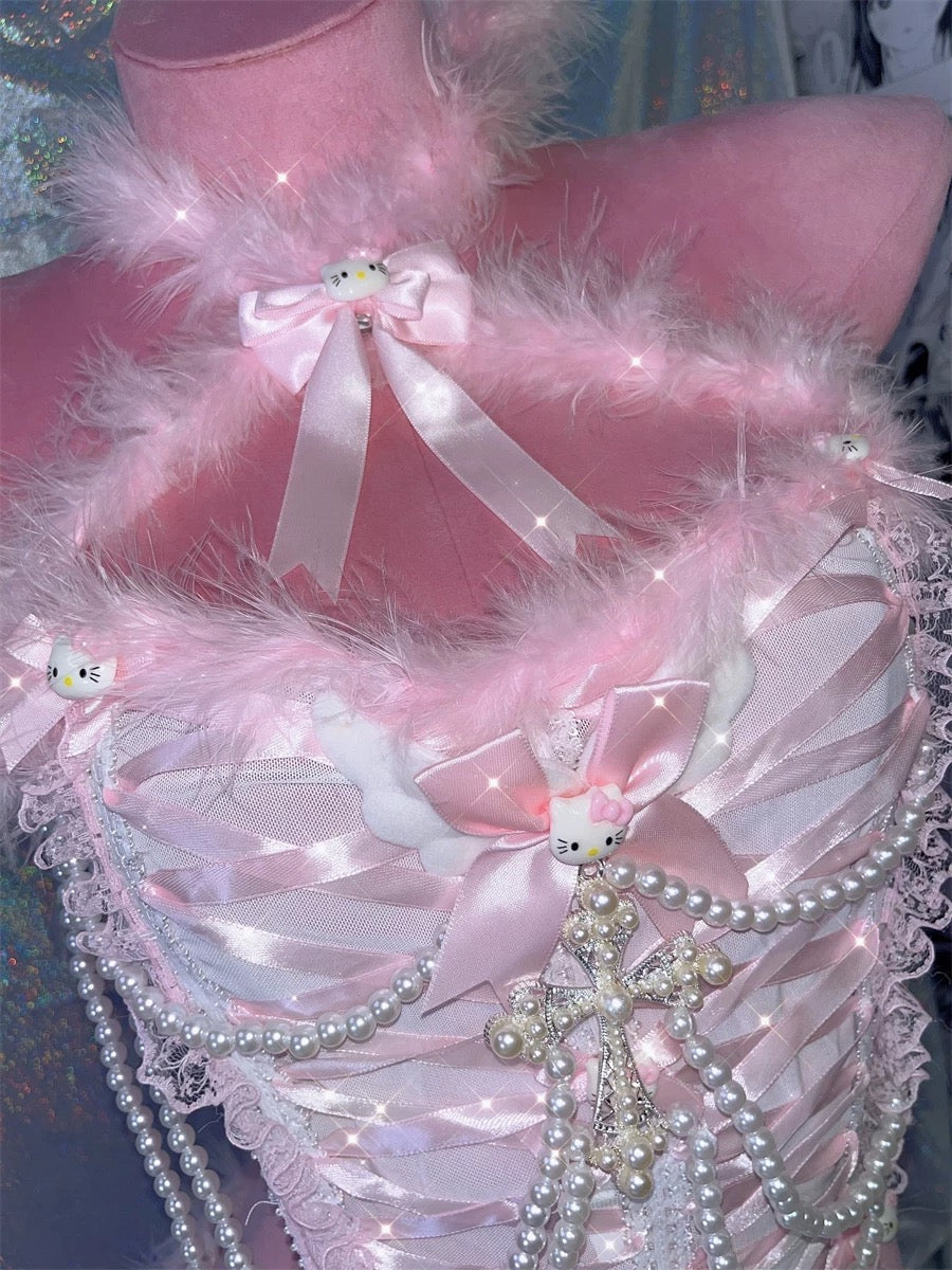 Sweet pink suit