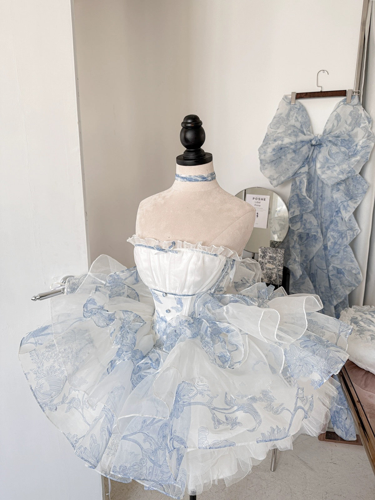 Porcelain Doll Princess Dress