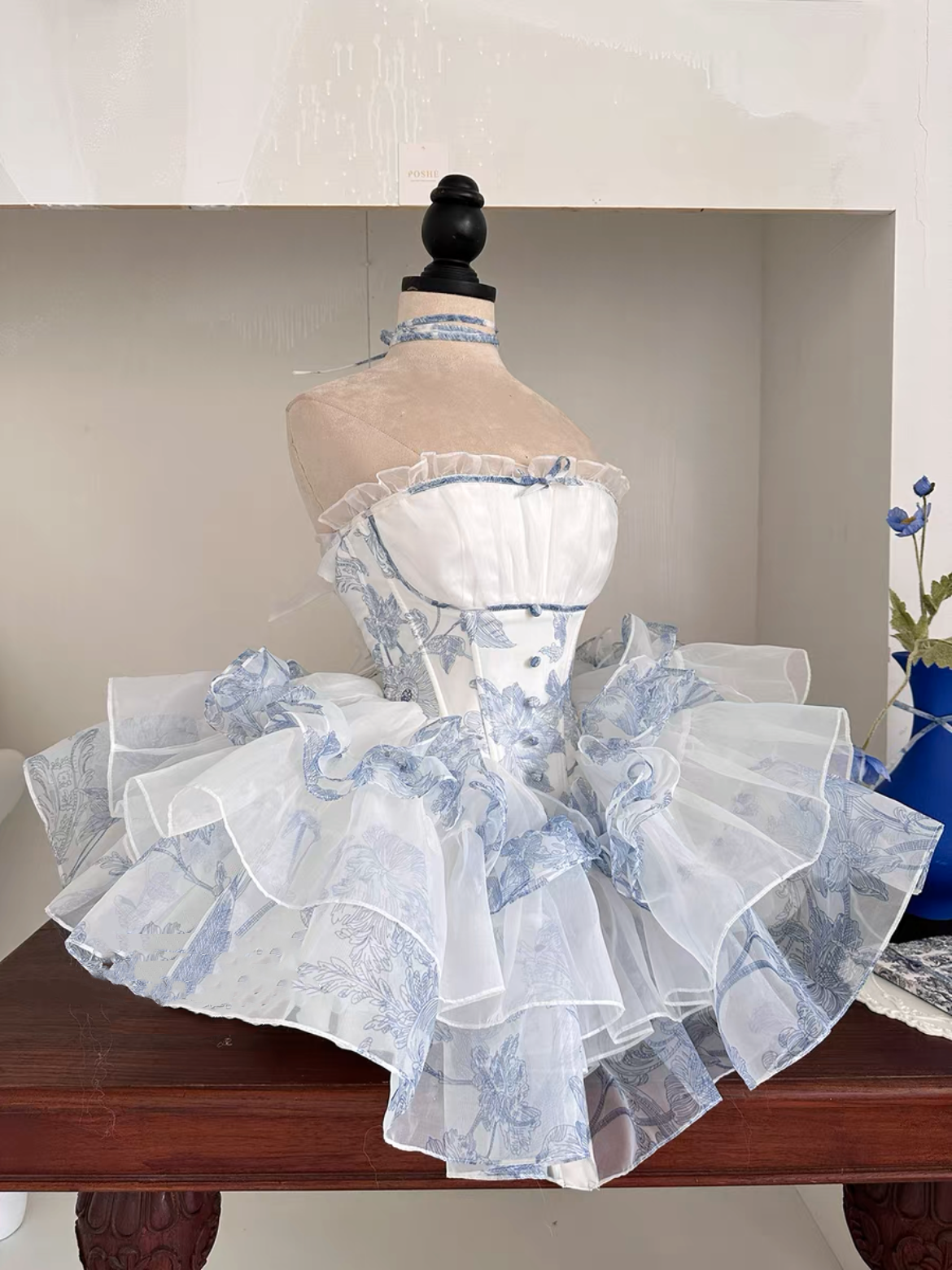Porcelain Doll Princess Dress
