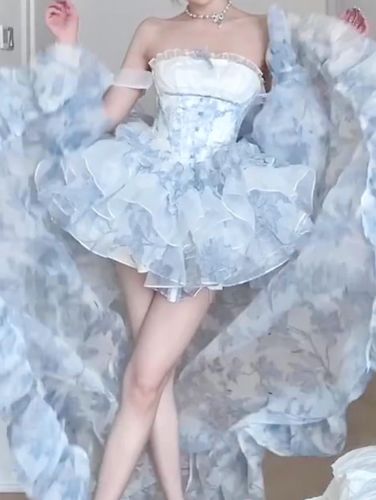Porcelain Doll Princess Dress