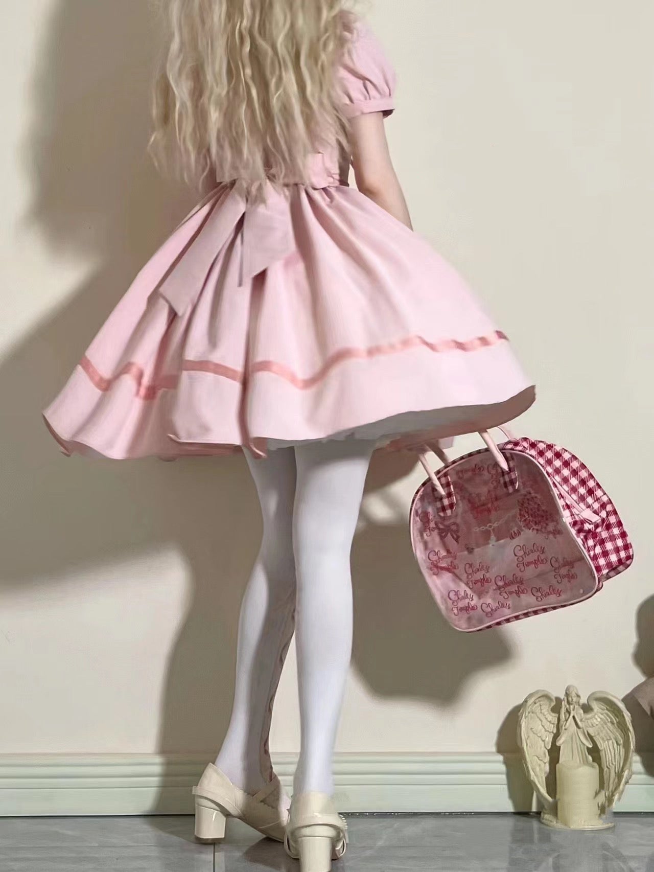 Pink Ribbon Dolly Dress