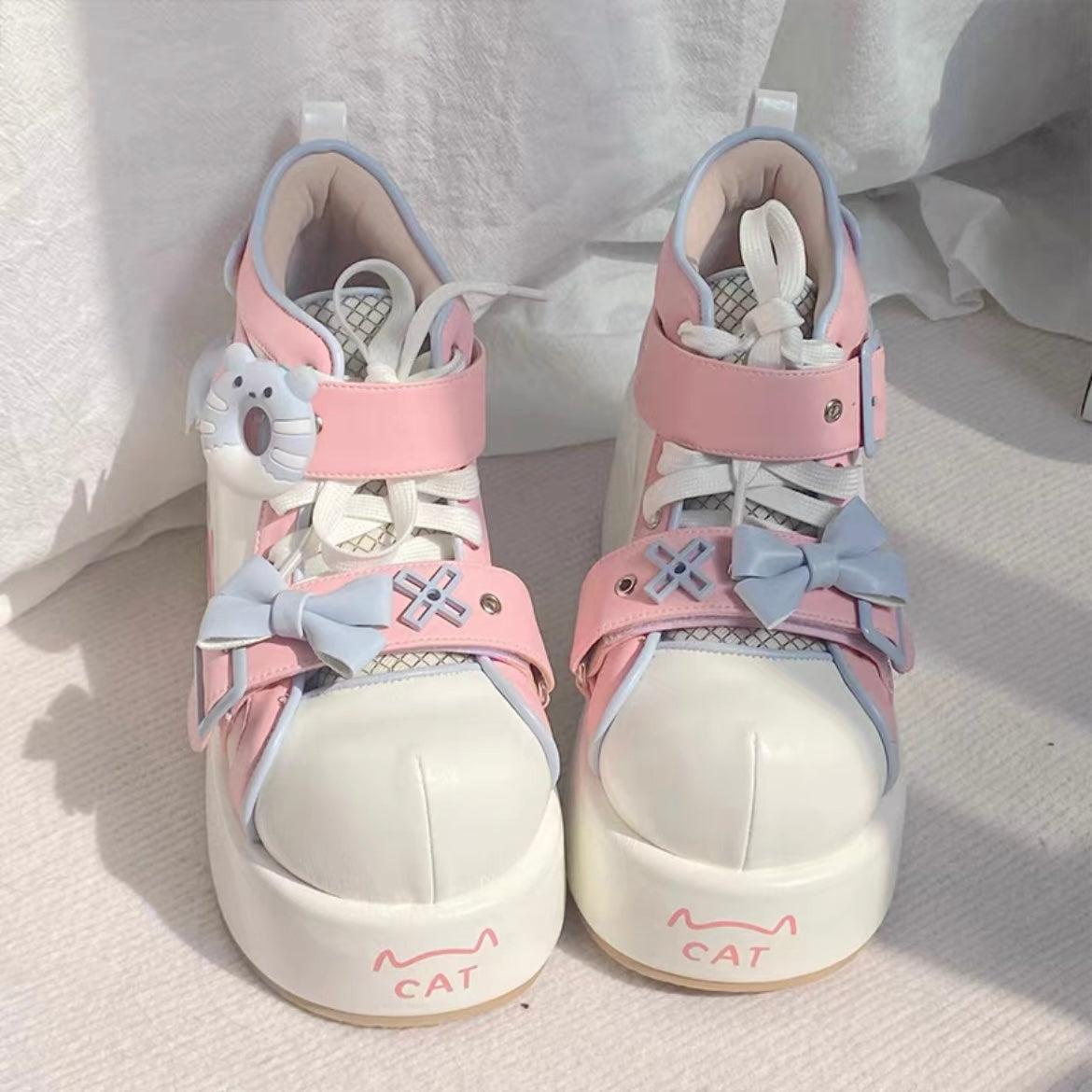 Donut Bear Dolly Platform Shoes