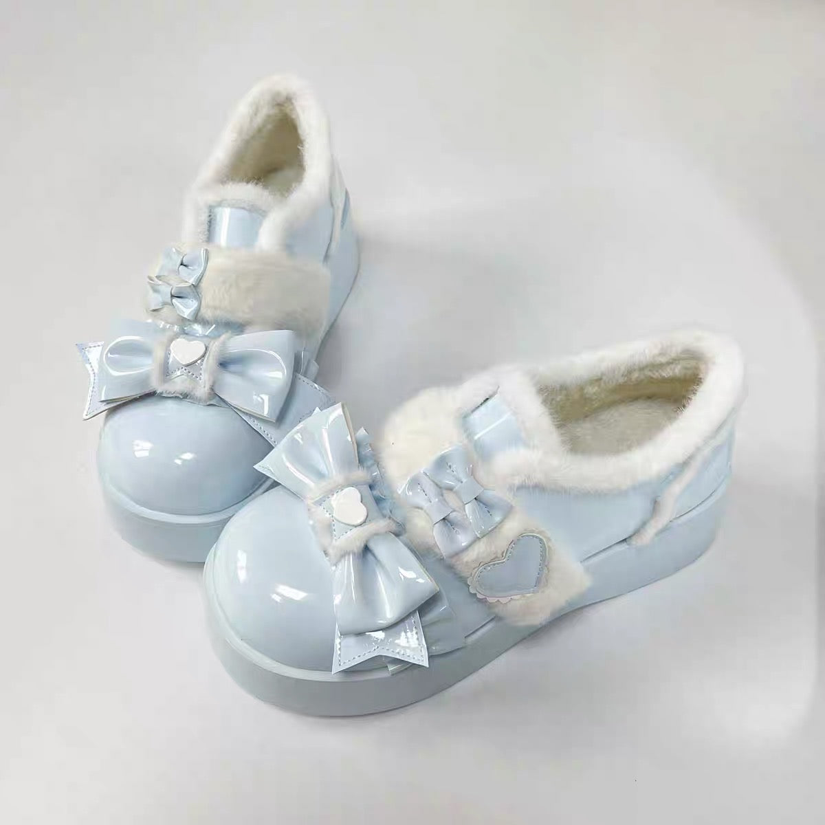 Cream Cake Dolly Platform Shoes