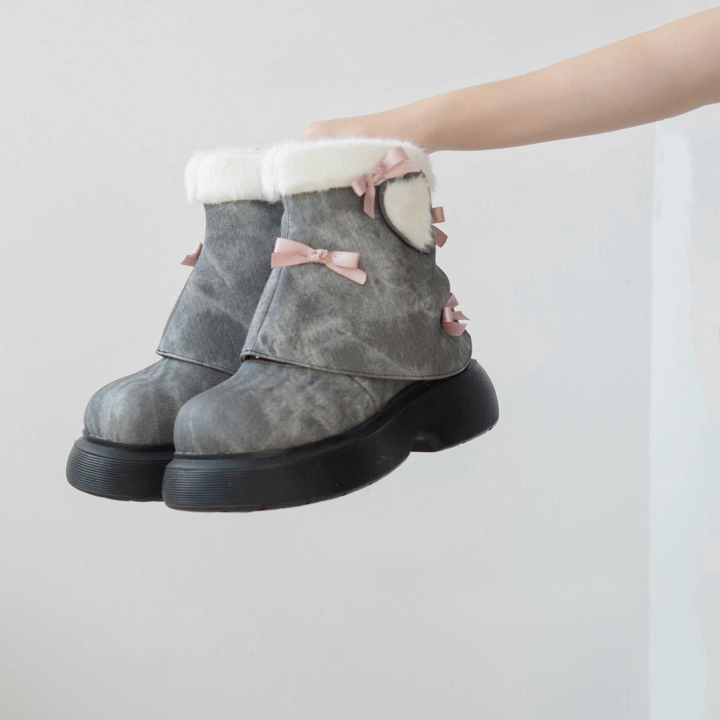 Snow Doll Mid Heel Bootie