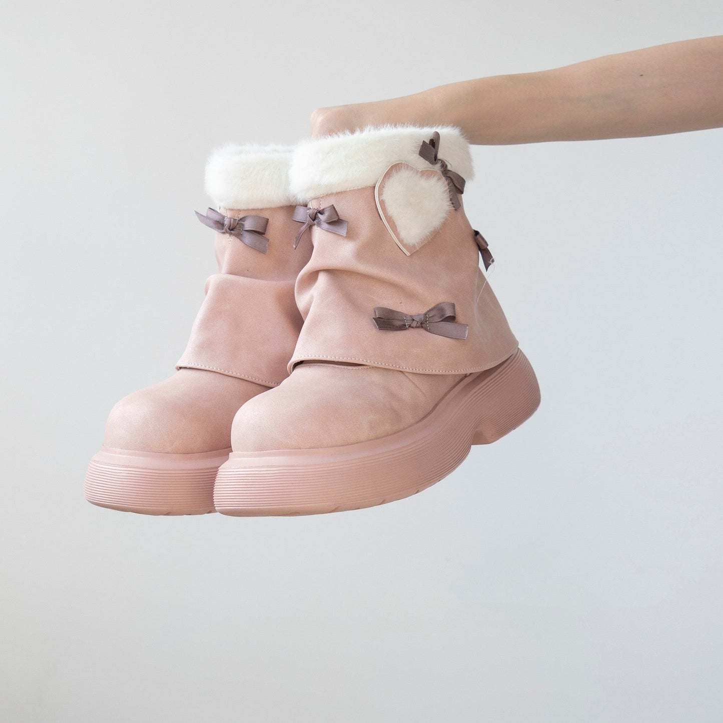 Snow Doll Mid Heel Bootie