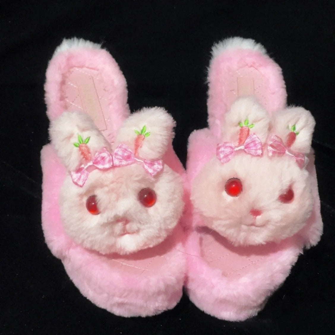 Pink Bunny Handmade Platform Shoes