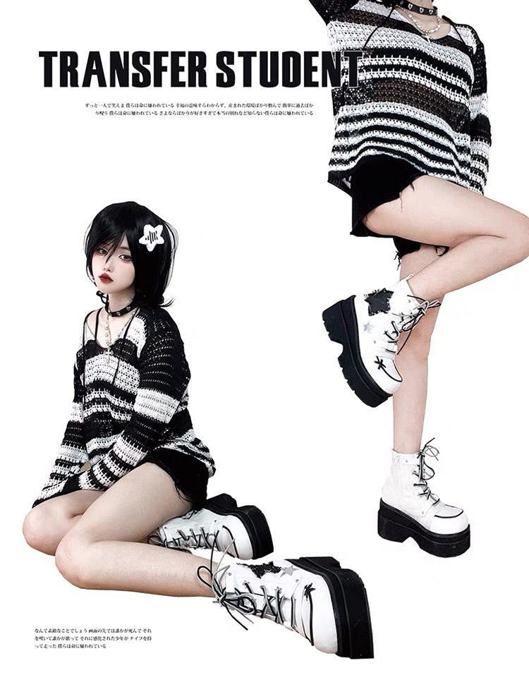 Transfer Student Canvas Platform Bootie