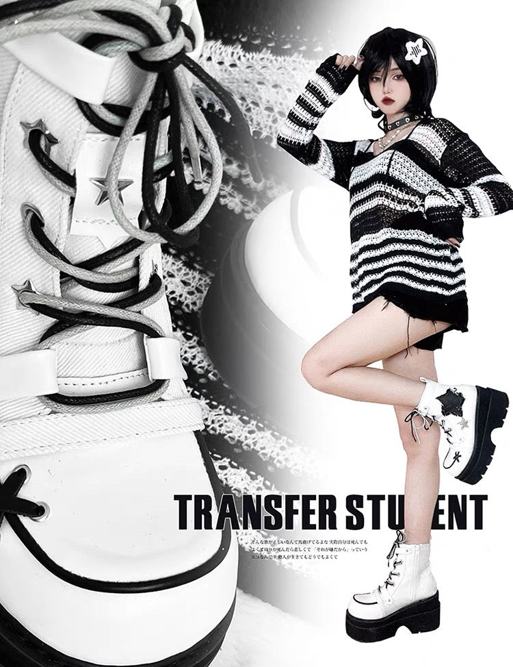 Transfer Student Canvas Platform Bootie