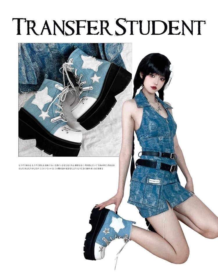 Transfer Student Canvas Platform Bootie