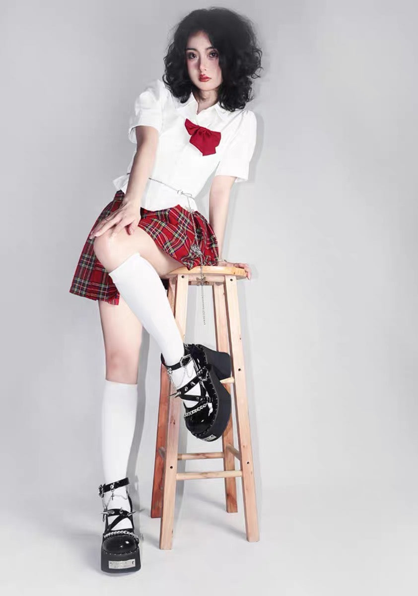 Dark Rose Witch Dolly Platform Shoes