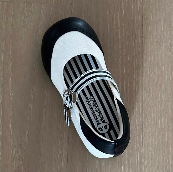Cute Panda Flat Shoes